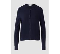 Feinstrickcardigan aus Viskosemix 36 blau 2168767.5959.36