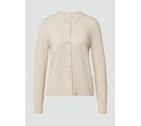 Feinstrickcardigan aus Viskosemix 42 Beige 2167982.81W9.42