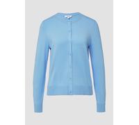 Feinstrickcardigan aus Viskosemix 46 blau 2167982.5141.46