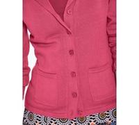 Feinstrickjacke pink 36
