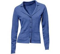 Feinstrickjacke royalblau 42