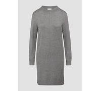 Feinstrickkleid mit Naht-Details 46 grau 2159902.9730.46