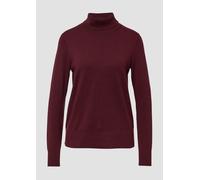 Feinstrickpullover aus Viskosemix mit Rollkragen 48 rot 2167996.3902.48