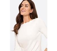 Feinstrickpullover ecru 42