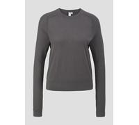 Feinstrickpullover in Glitzeroptik S grau 2162717.9666.S