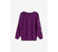 Feinstrickpullover mit Pailletten 40/42 (M)
