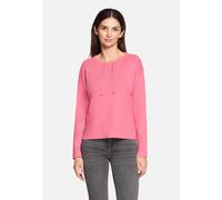 Strickpullover BETTY BARCLAY "Damen mit Seitenschlitzen", Damen, Gr. 48, pink, Strick, Obermaterial: 55% Viskose, 30% Polyester, 15% Polyamid, gerade normal, Rundhals, Pullover Strickpullover (6528004