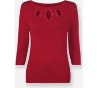 Feinstrickpullover rot 50