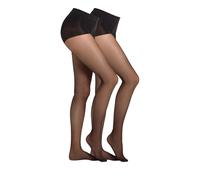 Feinstrumpfhose CAMANO "2er Pack", Damen, Gr. 42/44, schwarz, 81% Polyamid, 19% Elasthan, Strumpfhosen Feinstrumpfhose (27447618-42) schwarz
