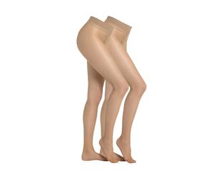 Feinstrumpfhose CAMANO "fine everyday", Damen, Gr. 42, weiß (alabaster), Obermaterial: 90% Polyamid, 10% Elasthan, transparent, unifarben, elastisch, Strumpfhosen Feinstrumpfhose, mit seidig mattem Lo
