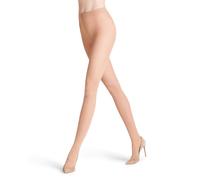 Feinstrumpfhose FALKE "Matt Deluxe", Damen, Gr. S, beige (cocoon), Obermaterial: 84% Polyamid, 16% Elasthan, unifarben, elastisch, Strumpfhosen Feinstrumpfhose, druckfreier Komfortbund, transparent, m