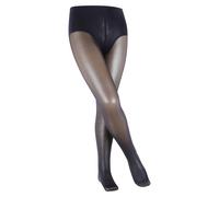 Feinstrumpfhose FALKE "Pure Matt", Mädchen, Gr. 134/146, blau (marine), Obermaterial: 95% Polyamid, 5% Elasthan, unifarben, elastisch, Strumpfhosen Feinstrumpfhose, in matter Optik, uni, fein, weich (