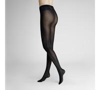 Feinstrumpfhose HUDSON "MICRO 50", Damen, Gr. M, schwarz, Obermaterial: 91% Polyamid, 9% Elasthan, elastisch, Strumpfhosen Feinstrumpfhose, Semi-Blickdicht und matt, angenehm weich (18030166-M) schwar