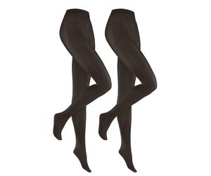 Feinstrumpfhose HUDSON "SIMPLY 40", Damen, Gr. L, dunkelbraun, Obermaterial: 95% Polyamid, 5% Elasthan, elastisch, Strumpfhosen Feinstrumpfhose, Semi-blickdicht und matt (22220631-L) dunkelbraun