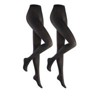 Hudson Feinstrumpfhose 40 DEN (2 Stück) 38 schwarz Damen Feinstrumpfhosen Strumpfhosen Damenwäsche 38 schwarz, schwarz