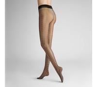 Feinstrumpfhose HUDSON "Strumpfhose Chain", Damen, Gr. 40-42, schwarz (schwarz 0005), Obermaterial: 53% Polyamid PA. 40% Polypropylen PP. 7% Elasthan EL., Strumpfhosen Feinstrumpfhose (34148157-40) sc