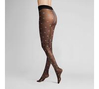 Feinstrumpfhose HUDSON "Strumpfhose Daisy", Damen, Gr. 40-42, schwarz (schwarz 0005), Obermaterial: 70% Polyamid PA. 21% Polypropylen PP. 9% Elasthan EL., Strumpfhosen Feinstrumpfhose (13194221-40) sc
