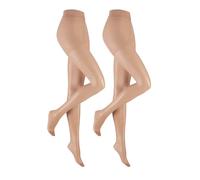 Hudson Damen Strumpfhosen Lilly Lafina 15 2-Pack transparent matt 15 DEN Teint 0010 36-40