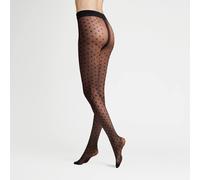 Feinstrumpfhose HUDSON "Strumpfhose Party", Damen, Gr. 40-42, schwarz (schwarz 0005), Obermaterial: 92% Polyamid PA. 8% Elasthan EL., Strumpfhosen Feinstrumpfhose (74158208-40) schwarz 0005