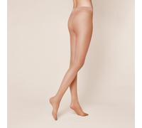 Feinstrumpfhose KUNERT "CHINCHILLAN RUN STOP 20", Damen, Gr. XL, beige (candy), Obermaterial: 72% Polyamid, 28% Elasthan, elastisch, Strumpfhosen Feinstrumpfhose, mit innovativem Kunert-Maschenstopp, 
