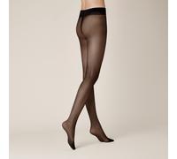 Feinstrumpfhose KUNERT "CHINCHILLAN RUN STOP 20", Damen, Gr. XS, schwarz, Obermaterial: 72% Polyamid, 28% Elasthan, elastisch, Strumpfhosen Feinstrumpfhose, mit innovativem Kunert-Maschenstopp, transp