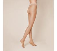 Feinstrumpfhose KUNERT "MYSTIQUE", Damen, Gr. XXL, beige (tan), Obermaterial: 61% Polyamid, 39% Elasthan, elastisch, Strumpfhosen Feinstrumpfhose, bequemer, druckfreier Wohlfühlbund, transparent, matt