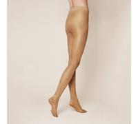 Feinstrumpfhose KUNERT "SATIN LOOK", Damen, Gr. S, cashmere, Obermaterial: 84% Polyamid, 16% Elasthan, elastisch, Strumpfhosen Feinstrumpfhose, bequemer, druckfreier Wohlfühlbund, transparent, glänzen