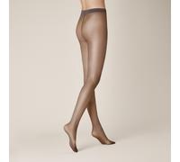 Feinstrumpfhose KUNERT "SATIN LOOK", Damen, Gr. XL, braun (platin), Obermaterial: 84% Polyamid, 16% Elasthan, elastisch, Strumpfhosen Feinstrumpfhose, bequemer, druckfreier Wohlfühlbund, transparent,