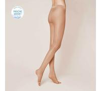 Feinstrumpfhose KUNERT "Strumpfhose Fresh Up 10 Toeless", Damen, Gr. 44-46, beige (teint 3520), Obermaterial: 81% Polyamid PA. 19% Elasthan EL., Strumpfhosen Feinstrumpfhose (33763300-44) teint 3520