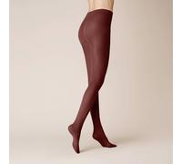 Feinstrumpfhose KUNERT "Strumpfhose Velvet 40", Damen, Gr. 36-38, rot (bordeaux 6820), Obermaterial: 91% Polyamid PA. 9% Elasthan EL., Strumpfhosen Feinstrumpfhose (95377258-36) bordeaux 6820