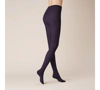 Feinstrumpfhose KUNERT "Strumpfhose Velvet 40", Damen, Gr. 38-40, lila (night, lila 1537), Obermaterial: 91% Polyamid PA. 9% Elasthan EL., Strumpfhosen Feinstrumpfhose (81950051-38) night, lila 1537