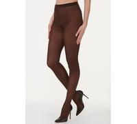 Feinstrumpfhose VIVANCE, Damen, Gr. 40-42, braun (1x braun), Obermaterial: 90% Polyamid, 10% Elasthan, unifarben, elastisch, Strumpfhosen Feinstrumpfhose, in schönen Farben erhältlich (66830042-40) 1x