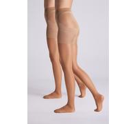 Feinstrumpfhose YSABEL MORA, Damen, Gr. M, beige, Obermaterial: 85% Polyamid, 15% Elasthan, Strumpfhosen Feinstrumpfhose, Shape-Effekt, weich, elastisch (41717258-M)