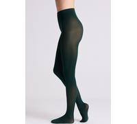 Feinstrumpfhose YSABEL MORA "TIGHTS BASIC COLLECTION", Damen, Gr. XL, grün (bottle grün), Obermaterial: 85% Polyamid, 15% Elasthan, unifarben, Strumpfhosen Feinstrumpfhose, starke Strumpfhose im zarte
