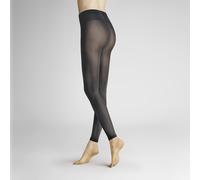 Feinstrumpfleggings HUDSON "MICRO 50", Damen, Gr. M, schwarz (anthrazit), Obermaterial: 91% Polyamid, 9% Elasthan, elastisch, Strumpfhosen, Semi-Blickdicht und matt, angenehm weich, Mikrofaser (239930