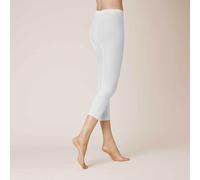 Feinstrumpfleggings KUNERT "Leggings Velvet 50", Damen, Gr. 42-44, weiß (weiß 0010), Obermaterial: 90% Polyamid PA. 10% Elasthan EL., Strumpfhosen (56103356-42) weiß 0010