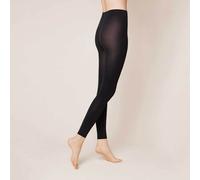 Feinstrumpfleggings KUNERT "Leggings Velvet 80", Damen, Gr. 42-44, schwarz (schwarz 0500), Obermaterial: 92% Polyamid PA. 8% Elasthan EL., Strumpfhosen (97544337-42) schwarz 0500