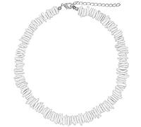 Feizikaw Damen Halskette Basic Weiße Conch Halskette für Mädchen Surfer Muschel für Frauen Männer Strand Bohemian (White, One Size)