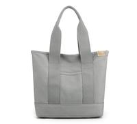 Feizikaw Handtaschen Unisex Große Kapazität Tasche Mode Canvas Tasche Schulter Messenger Bag (Grey, One Size)