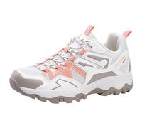 Feizikaw Herren Schuhe Herren-Sportschuhe,modisch,Paar-Stil,Mesh,atmungsaktiv,Dicke Sohle,Bequeme Outdoor-Wanderschuhe,Wander- Reiseschuhe (Orange,41)