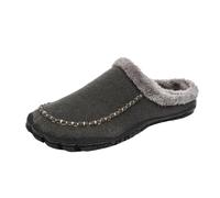 Feizikaw Herren Schuhe Männer Winter Baumwolle Hausschuhe Paare Indoor Freizeit Fitness Leichte Langlebige Sportschuhe rutschfeste Hause Warme Plüsch Boden Hausschuhe (Dark Gray,40)