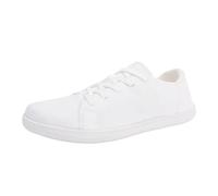Feizikaw Herren Schuhe Paar einfarbige breite Kopf Outdoor Barfuß Freizeitschuhe atmungsaktiv Bequeme Sportschuhe (White,38)