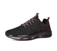 Feizikaw Schuhe Sportschuhe Herrenschuhe Neue große Größen Casual Herrenschuhe Trend Mode Leichte atmungsaktive Sneakers (Red,40)