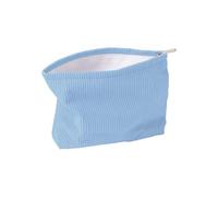 Feizikaw Tennis Sporttasche Für Damen Personalisiertes Make-up aus Cord für Mädchen, Reisen, als Brautjungfern-Geschenk oder Geburtstag (Sky Blue, 26x18cm)