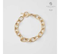 fejn jewelry Armband 'chunky link chain' mit groben Kettengliedern Gold