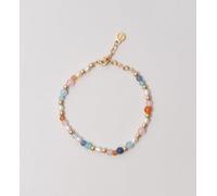 fejn jewelry Armband 'summer pearl' mit Süsswasserperlen und Halbedelsteine Gold