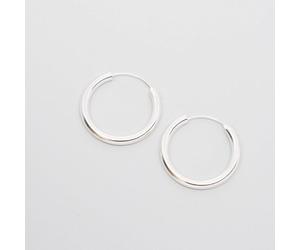 fejn jewelry Creole 'bold hoop S / M Silber M