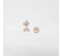fejn jewelry Ohrstecker 'shiny disc' mit runden Plättchen Rotgold