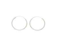 fejn Ohrringe Simple Hoop nachhaltiger Echtschmuck M Damen