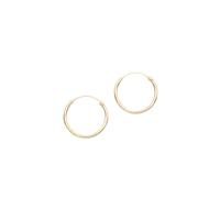 fejn Ohrringe Simple Hoop nachhaltiger Echtschmuck S Damen